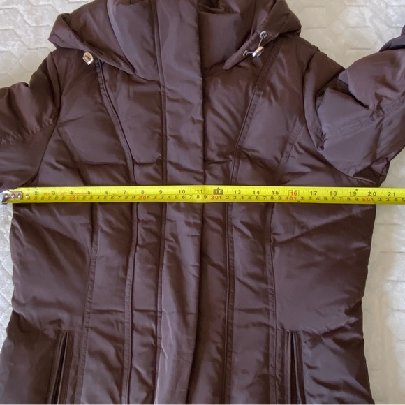 Calvin Klein Down Brown Jacket Women’s Sise S - Picture 10 of 16